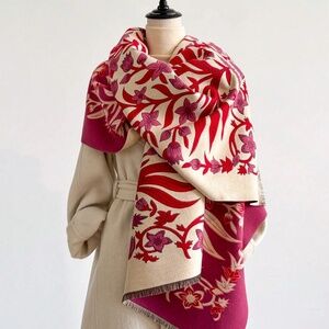 Luxury Soft Blanket Scarf Wraps - Cashmere Fall/Winter Scarf - Oversized Scarf